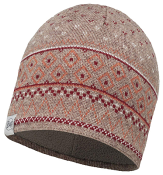 Шапка Buff Knitted & Polar Hat Edna, Fossil