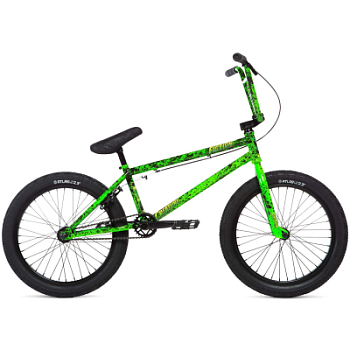 Велосипед BMX Stolen Creature 20" Toxic Green Splatte 2020