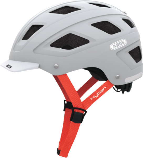Велошлем ABUS Hyban Brilliant Grey