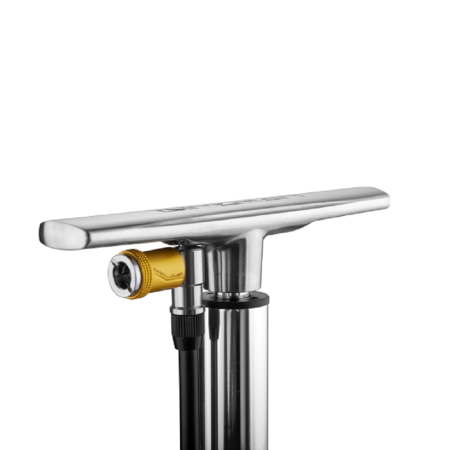 Насос Birzman Maha Push & Twist Tiny Tanker, Серебристый