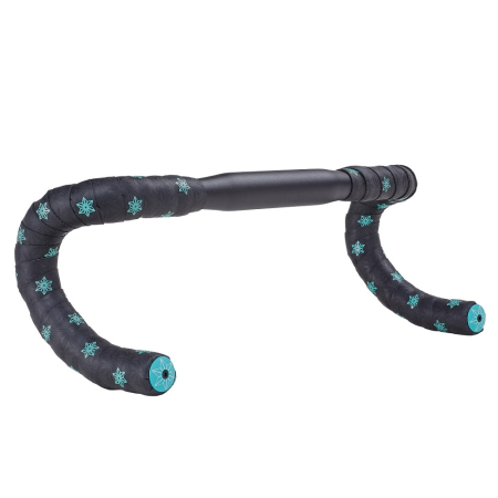 Обмотка руля Supacaz Super Sticky Kush Galaxy Черный с бирюзовым паттерном Supacaz