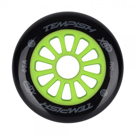 Колесо Tempish PU 85A 110 мм, Зеленый