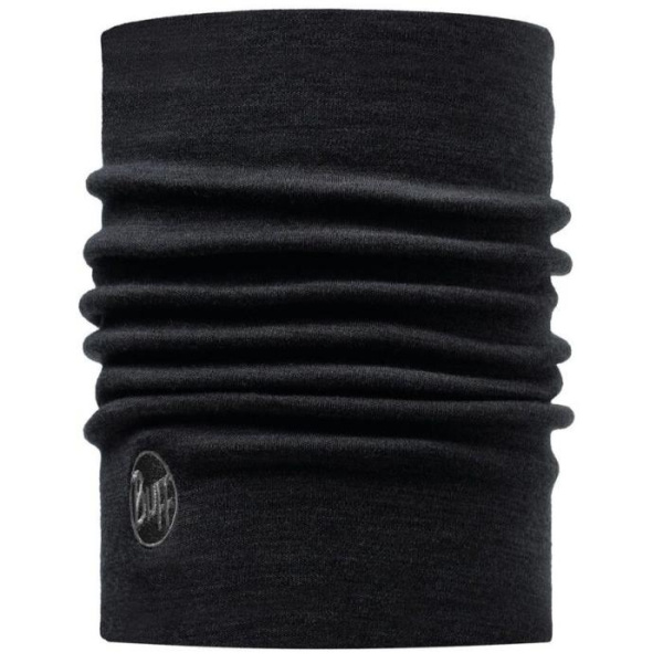 Шарф-труба Buff Heavyweight Merino Wool, Solid Black