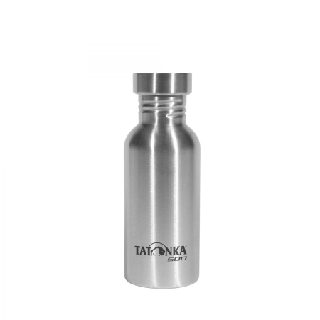 Фляга Tatonka Steel Bottle Premium, Polished, 0,5L