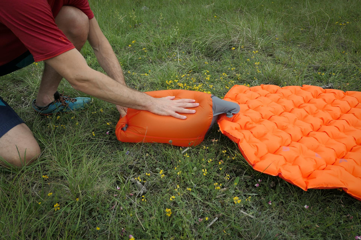Насос для коврика Air Stream Pump Sack, Orange от Sea to Summit
