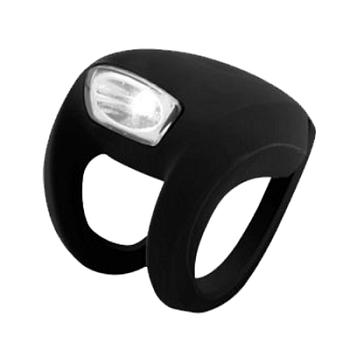 Мигалка передняя Knog Frog Strobe Front 50 Lumens Black