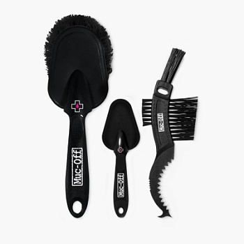 Набор щёток 3 штуки MUC-OFF 3x Premium Brush Set 
