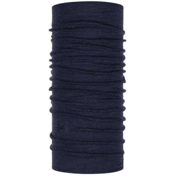 Шарф-труба Buff Midweight Merino Wool, Night Blue Melange