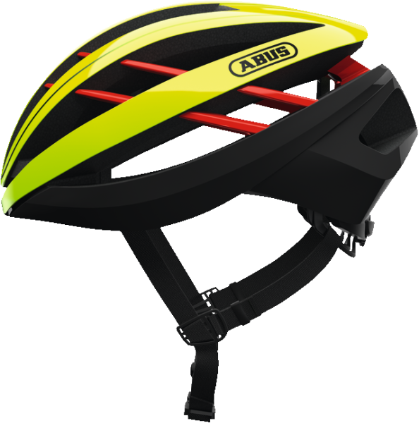 Велошлем ABUS Aventor, Neon Yellow