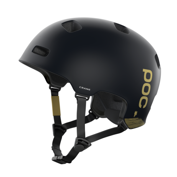 Велошлем POC Crane MIPS Fabio Ed. Uranium Black Matt/Gold, M/L