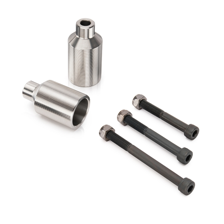 Пеги для трюкового самоката Hipe LMT02, Silver Matt
