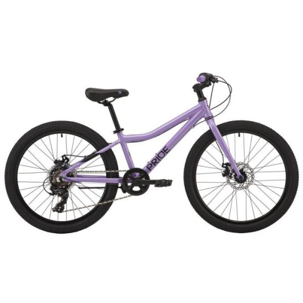 Детский велосипед Pride Frida 4.1 24" Фиолетовый 2020