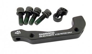 Адаптер для диск гальм, задній SM-MA-R160PSA, ротора 160мм, International Standard