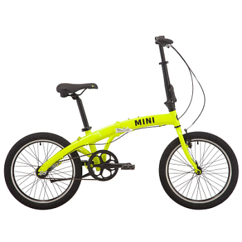 Городской велосипед Pride Mini 3 20" Неон/Лайм 2020