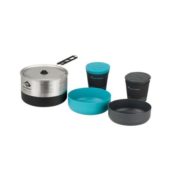 Набор посуды Sigma Cookset 2.1 Pacific Blue/Silver от Sea to Summit