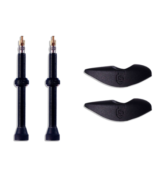Набор ниппелей Silca Tubeless Valve Kit W/Speed Shield