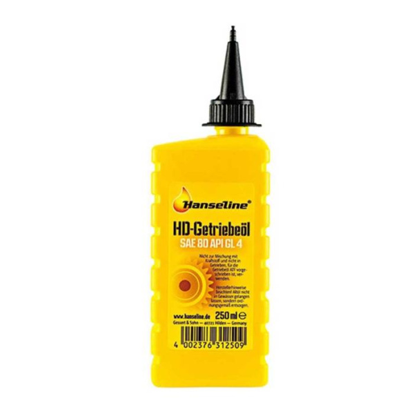 Масло для трансмисии Hanseline HD-gear Oil SAE80, 250 мл