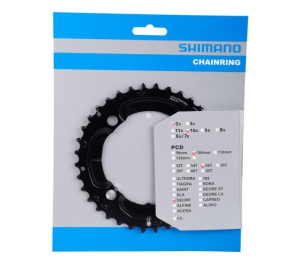 Зірка шатунів Shimano FC-M617, 36 зуб. AY