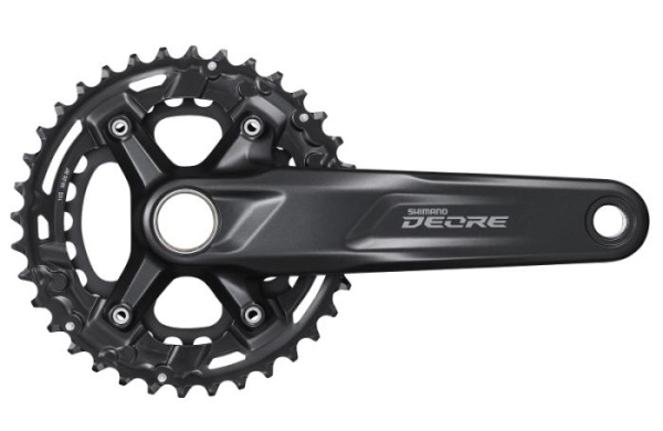 Шатуни Shimano FC-M4100-B2, інтегрована вісь, 175мм 36x26 10-шв. CL-51.8мм без каретки