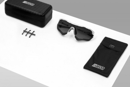 Очки Scicon Aerotech SCNPP Multimirror Black Gloss/Red XL