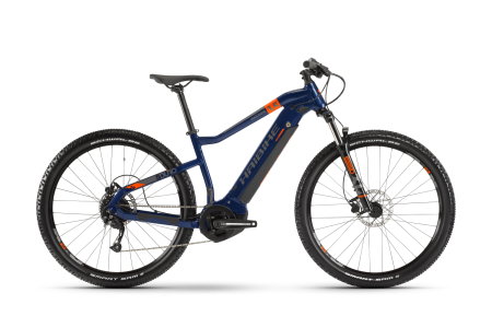 Электровелосипед Haibike Sduro HardNine 1.5 29" Сине-оранжево-серый 2020