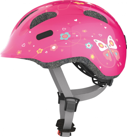 Велошолом дитячий Abus Smiley 2.0 Pink Butterfly M (50-55 см)