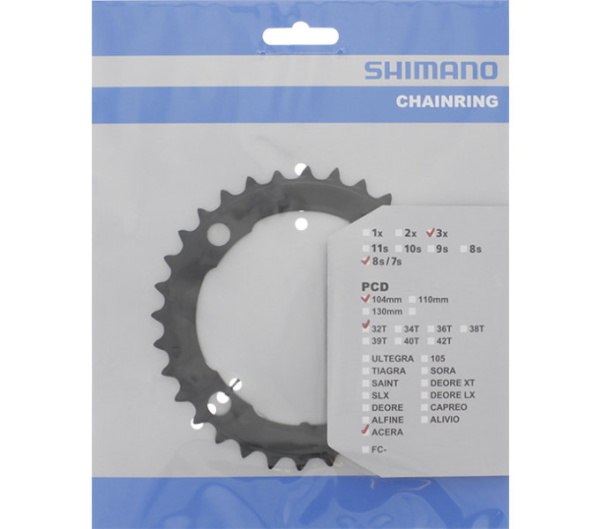Зірка шатунів Shimano FC-M361 ACERA 32зуб.