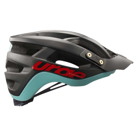 Велошлем Urge SeriAll Черно-бирюзовый