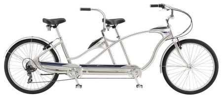 Городской велосипед Schwinn Tango Tandem 26" Silver 2020
