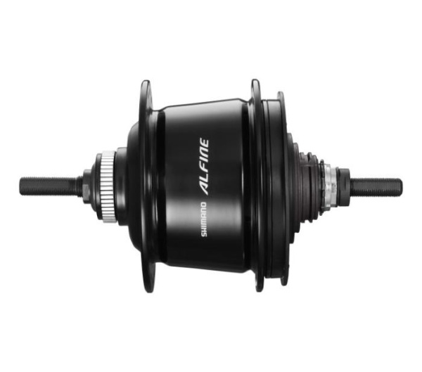 Втулка задня SG-S7001-8, ALFINE 8-швидк. 32отв, 135X187мм CENTER LOCK, чорн