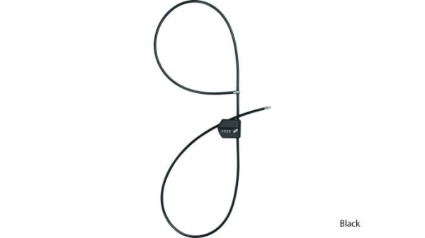 Трос ABUS 215 Multicombiloop, Black