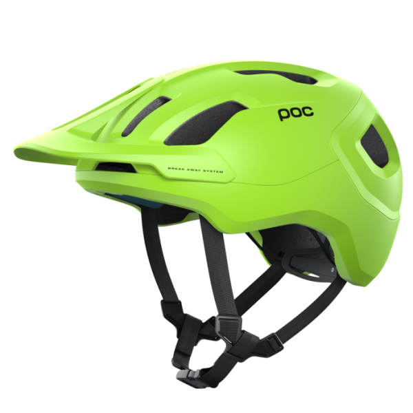 Шлем велосипедный POC Axion SPIN,Fluorescent Yellow/Green Matt, XL/XXL