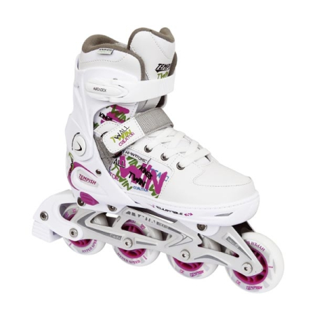 Ролики раздвижные Tempish Twin черные/37-40