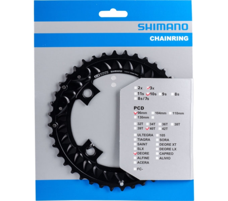 Зірка шатунів Shimano FC-M6000-3 DEORE, 40зуб.-AN