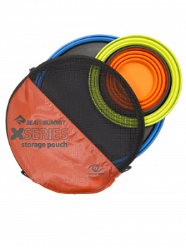 Набор складной посуды X-Set 3 Mix color от Sea to Summit