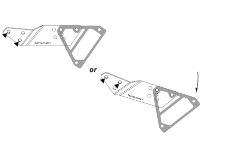 Флягодержатель Birzman Aeroman, Черный