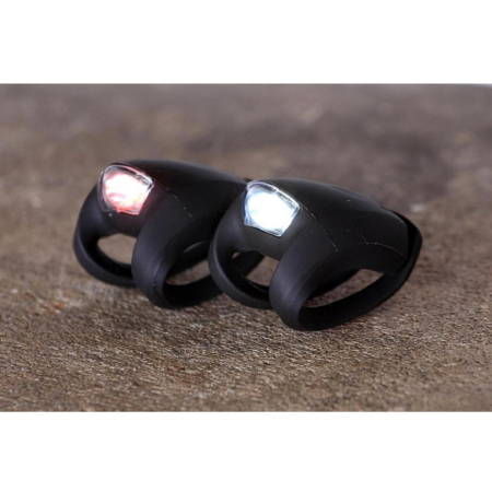 Мигалка передняя Knog Frog Strobe Front 50 Lumens Black
