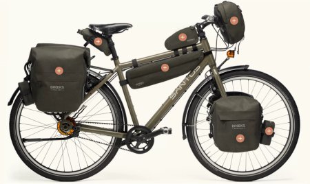 Велосумка на раму Brooks Scape Top Tube, Mud Green