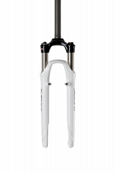 Вилка SUNTOUR NRX-D RL AIR 75мм 700C/28,6/A-H возд. Disc, манетка блокировки на руль, белый
