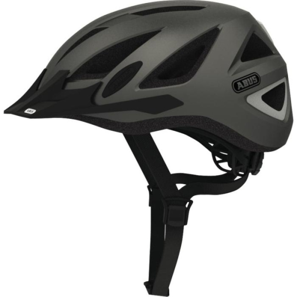 Велошлем ABUS Urban-I 2.0 Asphalt Grey