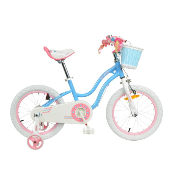 Детский велосипед RoyalBaby Star Girl 14", OFFICIAL UA, Синий