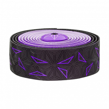 Обмотка руля Supacaz Super Sticky Kush Star Fade Фиолетовый неон с черным