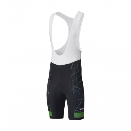 Велошорты Shimano Team 2, Черно-зеленый