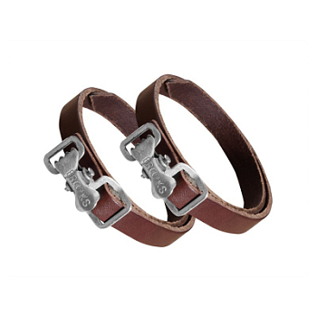 BROOKS Twin Toe Straps Brown