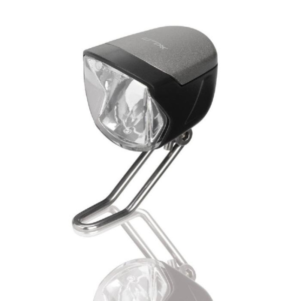 Велофара XLC LED 70Lux Dynamo, Черный