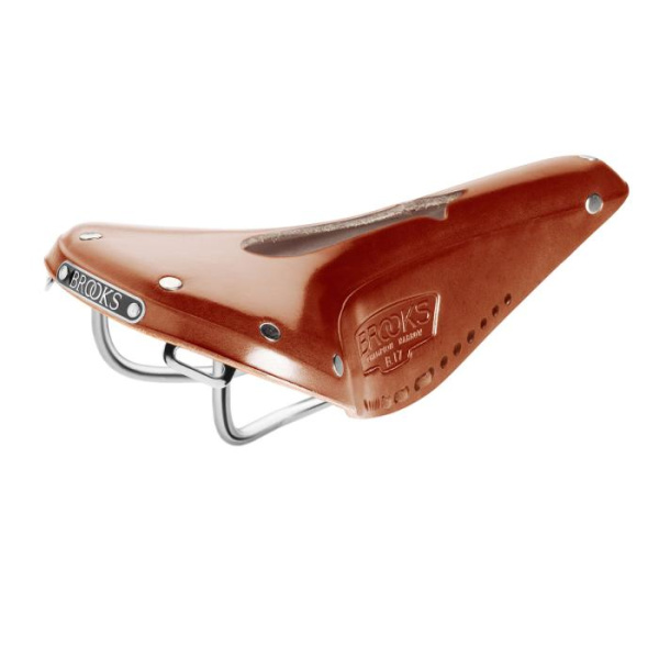 Седло Brooks B17 Narrow Carved, Honey