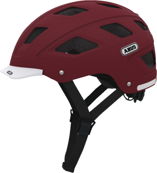 Велошлем ABUS Hyban Marsala Red