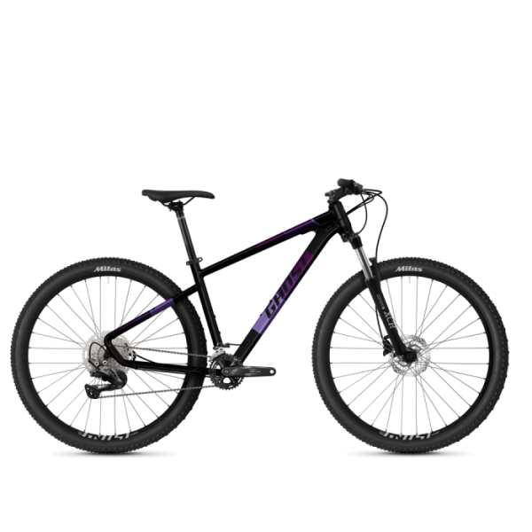 Горный велосипед Ghost Kato Advanced 29" черно-фиолетовый 2021
