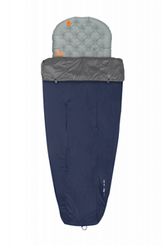 Спальный мешок-квилт Glow Gw1 Quilt, Regular (10/4°C), 183 см, Dark Sapphire/Grey от Sea to Summit