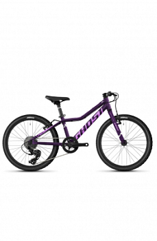 Детский велосипед Ghost Lanao 20" AL W Фиолетовый 2021